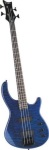 E1QTBL Dean Edge 1 Electric Bass Guitar   (Blue)