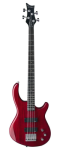 E1QTRD Dean Edge 1 Electric Bass Guitar   (Red)