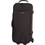 Pro-tec IP301DWL Ipac Double Trumpet Pro Pac W/ Wheels