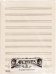 8 Stave, 50 sheet paper