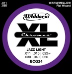 D'Addario ECG24 XL Jazz Light Chromes