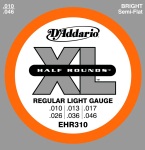 D'Addario EHR310 Regular Light Gauge Half Rounds