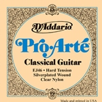 EJ46 Pro Arte Classical Guitar Strings (silverplated wound, clear nylon, hard) . D'Addario