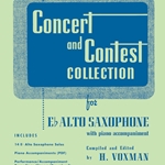 Concert and Contest Collection w/CD (solo book) . Alto Saxophone . Various