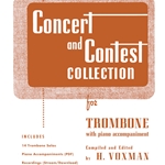 Concert and Contest Collection w/ online mdeia . Trombone and Piano . Various