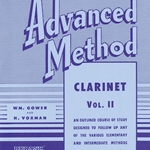 Rubank Advanced Method v.2 . Clarinet . Voxman/Gower