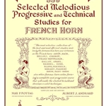 Selected Melodious Progressive & Technical Studies (335) v.1 . Horn . Pottag