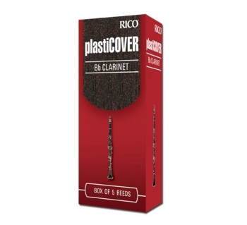 Rico PLASTICOVERCL Clarinet Reeds (box of 5) . Plasticover