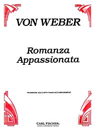 Romanza Appassionata . Trombone & Piano . Von Weber