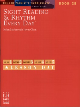 Sight Reading & Rhythm Every Day v.2B . Piano . Marlais/Olson