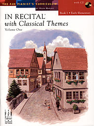 In Recital With Classical Themes v.1 Book 1 w/CD . Piano . Various