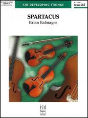 Spartacus (score only) . String Orchesra . Balmages
