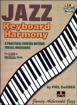 Jazz Keyboard Harmony w/CD . Piano . DeGreg