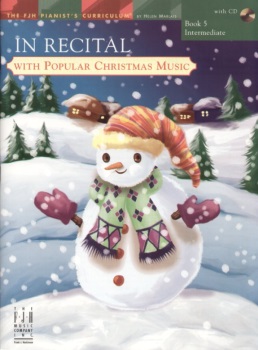 In Recital with Popular Christmas Music v.5 w/CD . Piano . Various