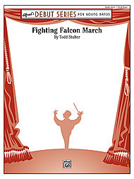 Fighting Falcon March (score only) . Concert Band . Stalter