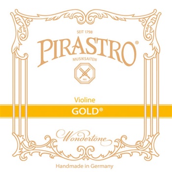 3151 Wondertone Gold Violin E String (4/4, ball, stark) . Pirastro