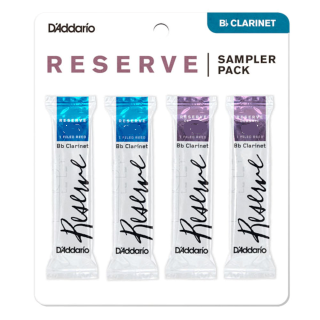 DRS-C30 Reserve Clarinet Sampler Pack (3 and 3.5, filed) . D'Addario