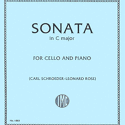 Sonata in C Major . Cello and Piano . Breval