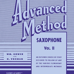 Rubank Advanced Method v.2 . Saxophone . Voxman/Gower