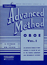 Rubank Advanced Method v.1 . Oboe . Voxman/Gower