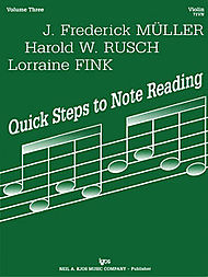 Quick Steps to Note Reading v.3 . Violin . Muller