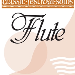 Classic Festival Solos (piano accompaniment) . Flute . Various