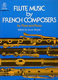 Flute Music by French Composers . Flute and Piano . Various
