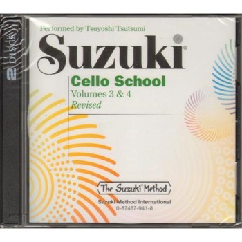 Cello School (cd only) v.3 and 4 . Cello . Suzuki