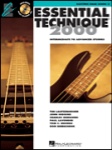 Essential Technique 2000 w/CD v.3 . Electric Bass . Various