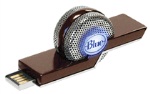 USB Microphone . Tiki . Blue