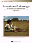 American Folksongs . Vocal (high voice) . Various