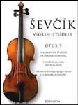 Preparatory Studies in Double Stopping Op. 9 . Violin . Sevcik