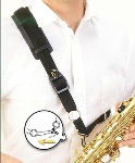 BGS2 Saxophone Shoulder Strap w/Metal Hook (regular) . BG France