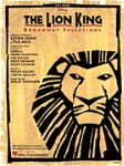 Lion King: Broadway Selections . Piano (easy piano) . Various