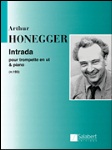 Intrada . Trumpet &amp; Piano . Honegger