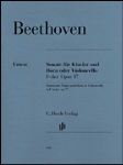 Sonata in F Major op. 17 . French Horn (or cello) &amp; Piano . Beethoven
