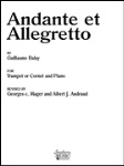 Andante et Allegretto . Trumpet &amp; Piano