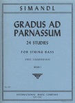 Gradus Ad Parnassum Studies (24) v.1 . Bass . Simandl