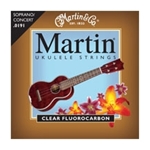 M600 Soprano/Concert Ukulele Strings (clear fluorocarbon) . Martin