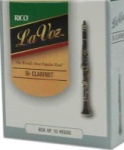 LAVOZCL Bb Clarinet Reeds Bx 10 . La Voz