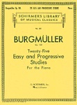 Easy and Progressive Studies (25) op.100 (complete) . Piano . Burgmuller