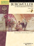 Progressive Studies (25) op.100 w/CD . Piano . Burgmuller