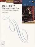 In Recital Throughout The Year (with performance strategies) w/CD v.1 Book 2 . Piano . Various