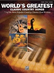 World's Greatest Classical Country Songs . Piano (PVG) . Various