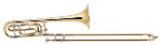 42B Stradivarius Tenor Trombone Outfit w/F Rotor . Bach
