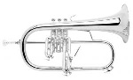 183S Stradivarius Flugelhorn Outfit (silver plate) . Bach