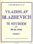 Studies (70) v.1 . Tuba . Blazhevich