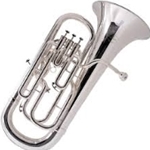 BE1065-2-0 Euphonium Outfit (silver plated) . Besson