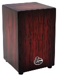 LatinPercussion LPA1332-DWS Dark Wood Streak Cajon . LP Aspire