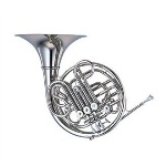YHR-668NDII Double French Horn Outfit (nickel-silver, detachable bell). Yamaha